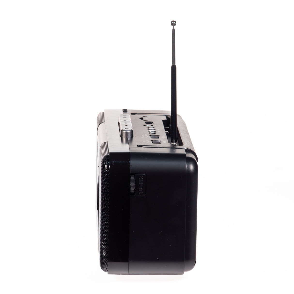 Studio 57 Cassette Player with FM & Bluetooth, Black