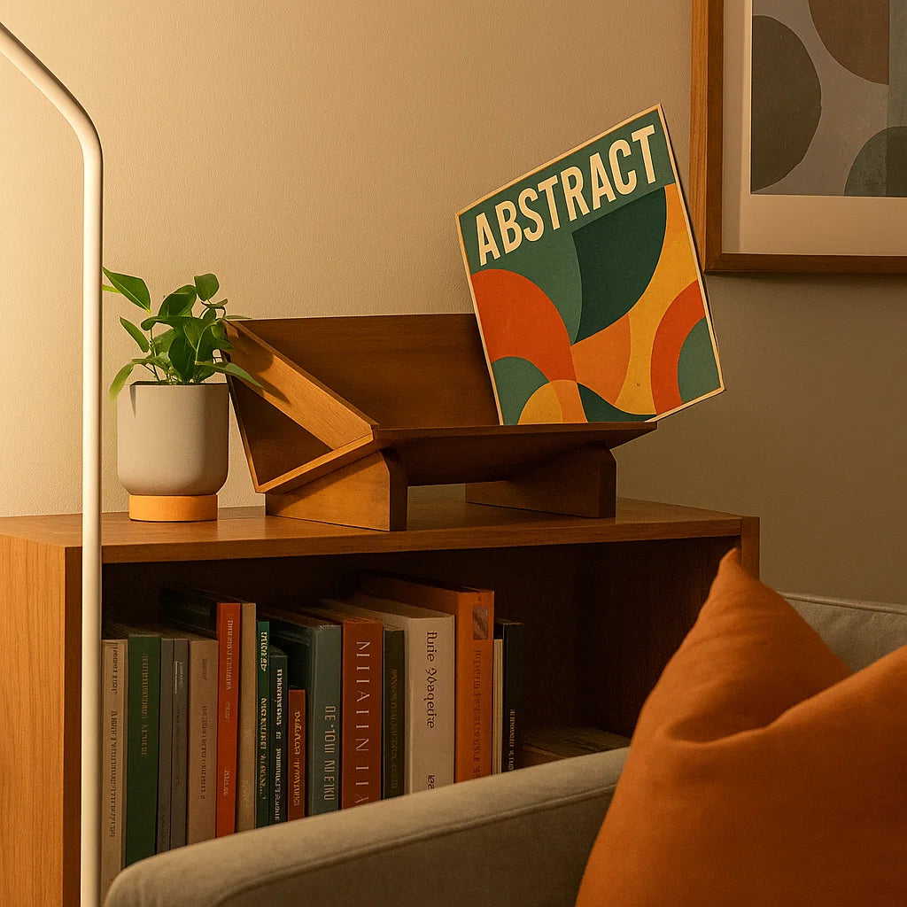 Studio 57 Tabletop Vinyl Holder (Wood)