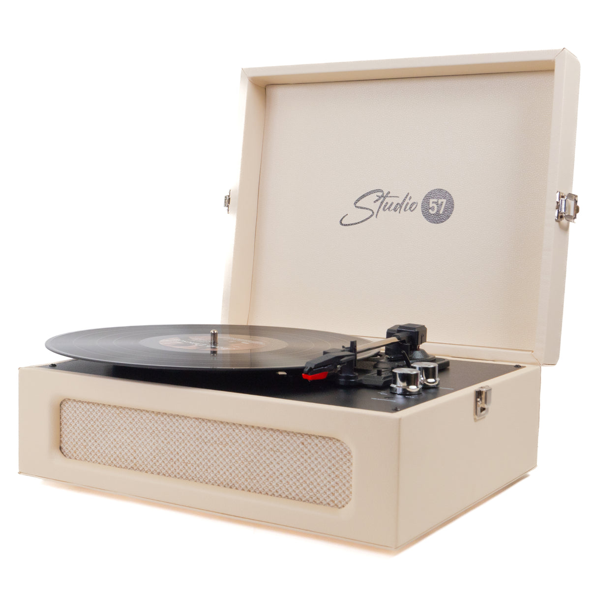 Studio 57 Groovy Turntable (White)