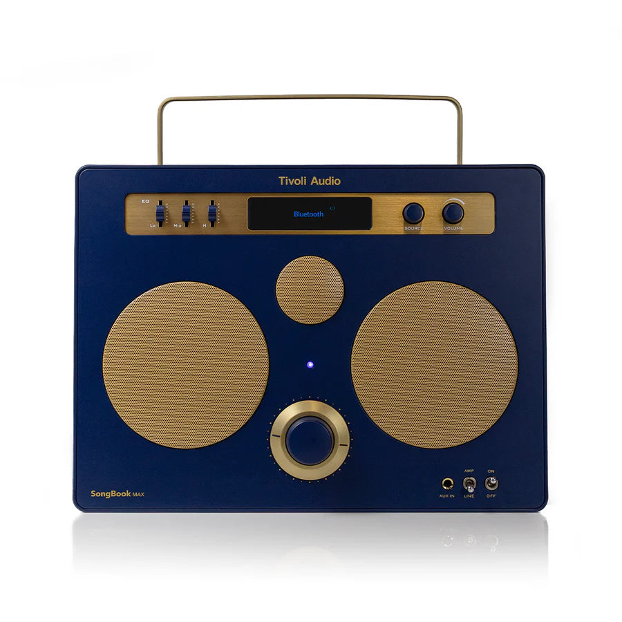 Tivoli Audio Song Book MAX Bluetooth Speaker (Blue)