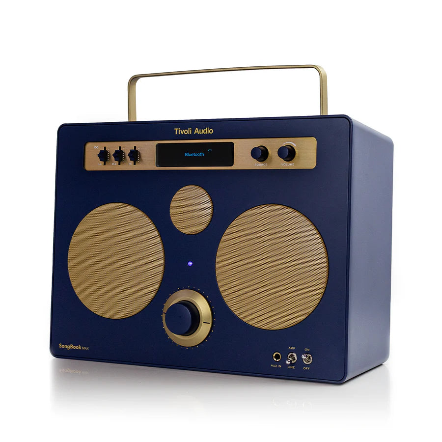 Tivoli Audio Song Book MAX Bluetooth Speaker (Blue)