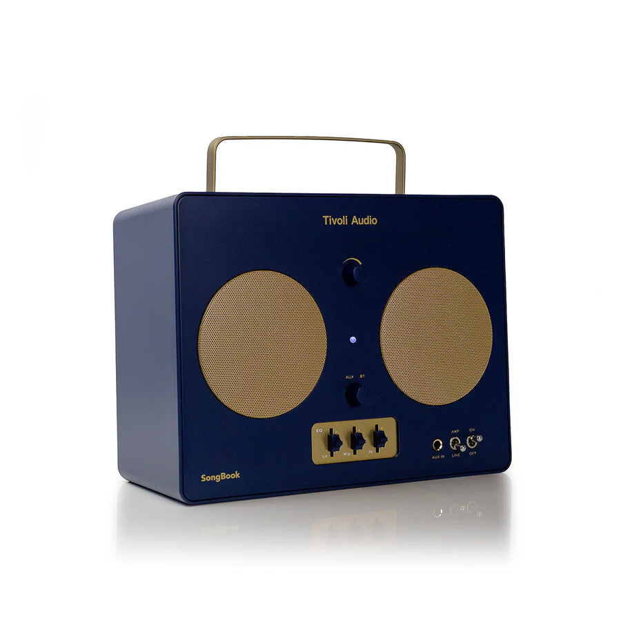 Tivoli Audio Song Book Bluetooth Speaker (Blue)