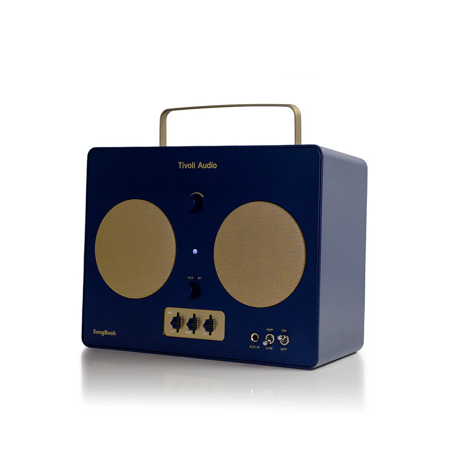 Tivoli Audio Song Book Bluetooth Speaker (Blue)