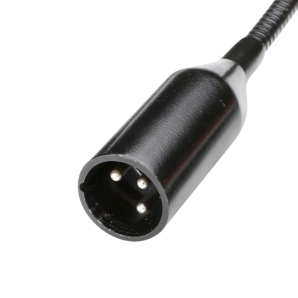 Adam Hall Stands SLED 1 ULTRA XLR 3 - 3-pin XLR gooseneck lamp with 4 COB LEDs