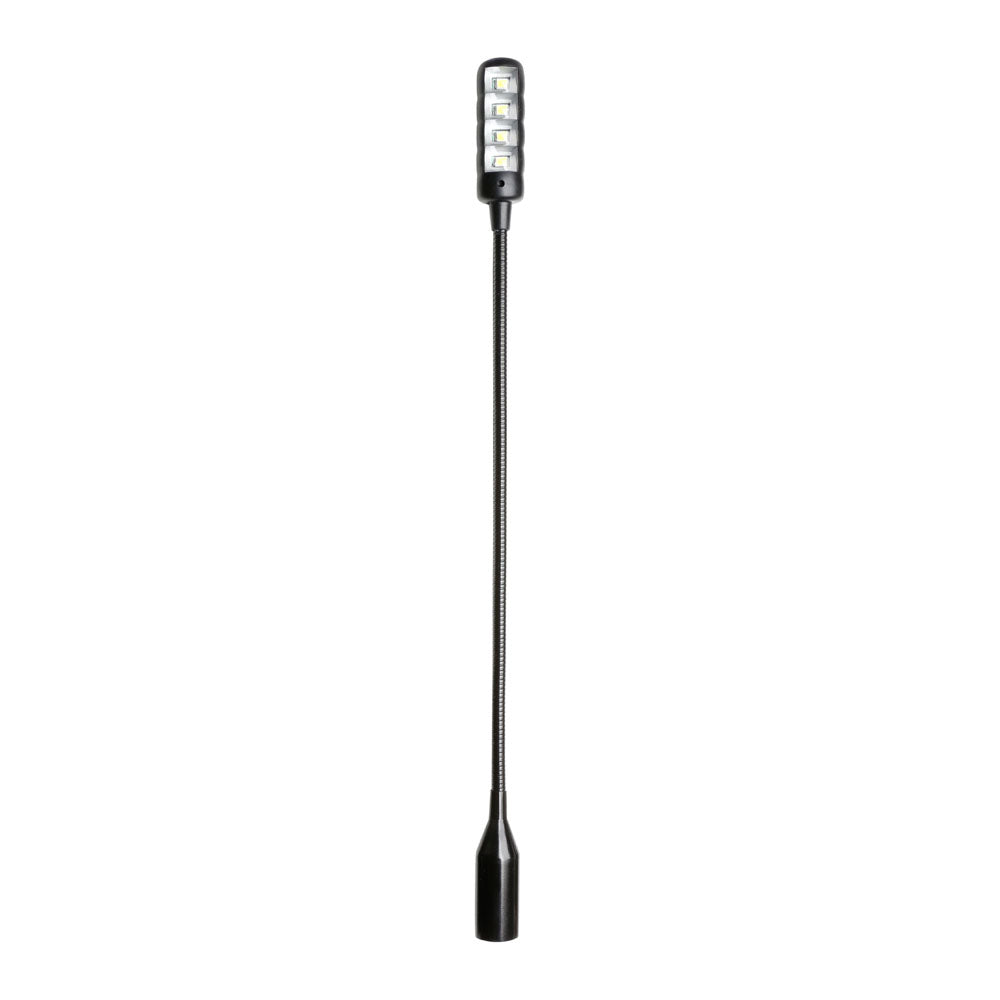 Adam Hall Stands SLED 1 ULTRA XLR 4 - 4-pin XLR gooseneck lamp with 4 COB LEDs