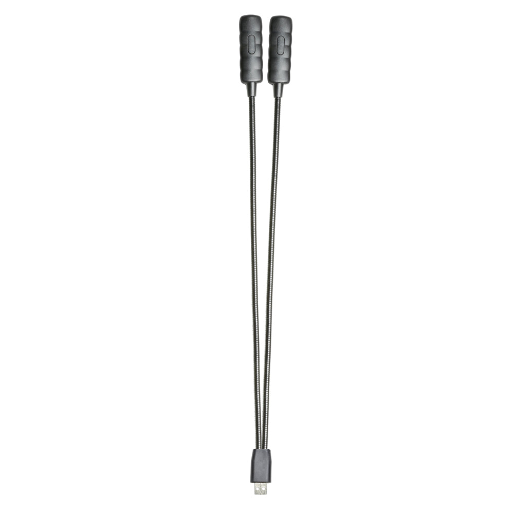 Adam Hall Stands SLED 2 ULTRA USB - LED lamp with dual gooseneck and USB plug