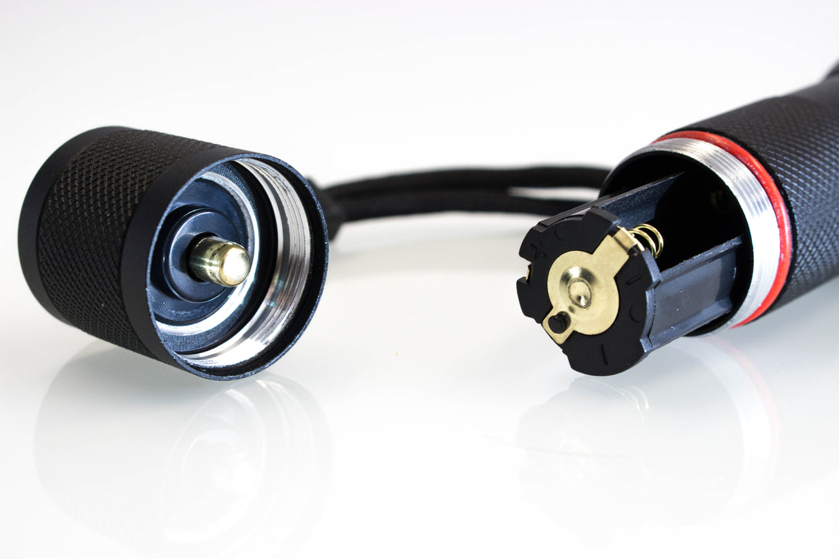 LED flashlight with Zoom