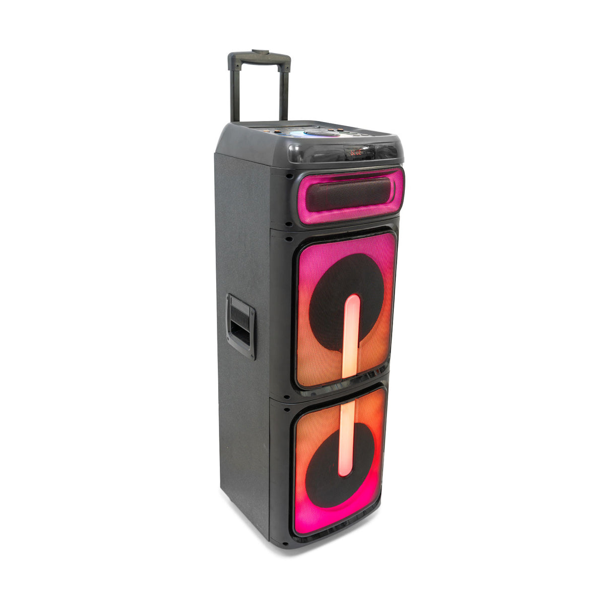 IBIZA Party Speaker with Lights and Karaoke Function