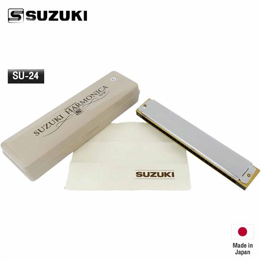 Suzuki octave tremolo harmonica - SU-24 octave