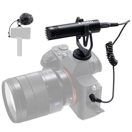 Synco mikro videomikrofon shutgun til kamera DSLR
