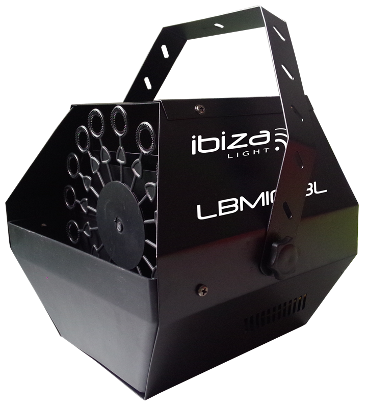 Ibiza Soap bubble machine (Black)