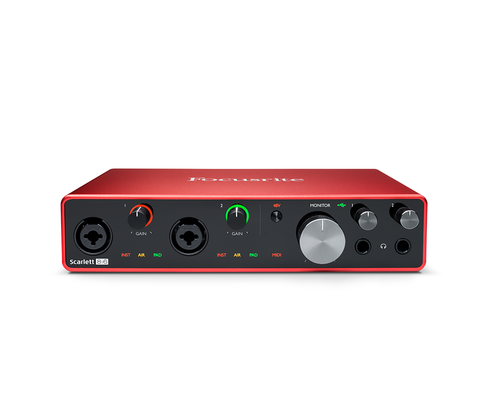 Focusrite Scarlett 8i6 Sound Card (3rd Gen)