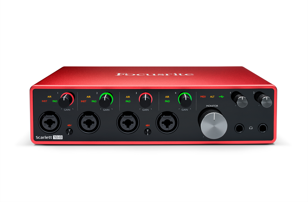 Focusrite Scarlett 18i8 3rd Gen Sound Card