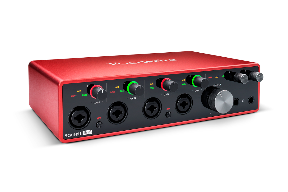 Focusrite Scarlett 18i8 3rd Gen Sound Card