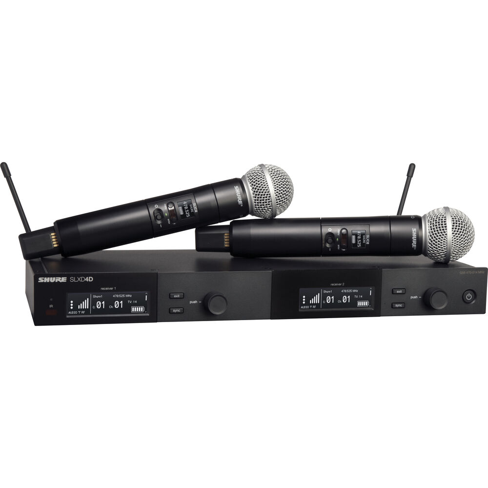 Shure SLXD SM58 Wireless System (4 channels, J53)