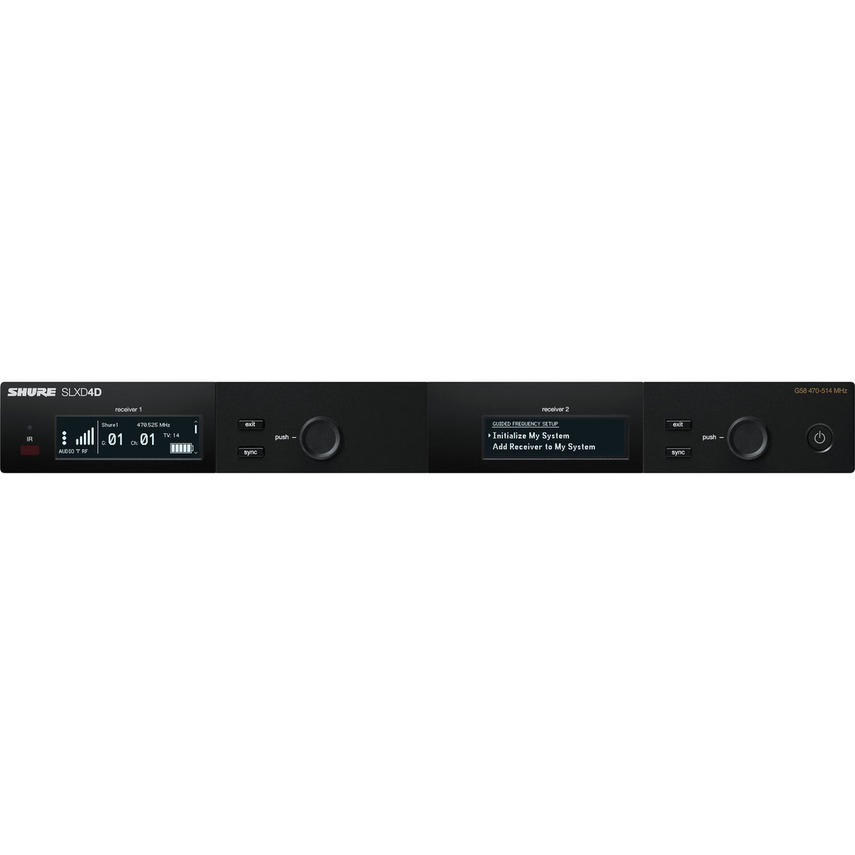 Shure SLXD24DE/SM58-J53 - 562-606Mhz