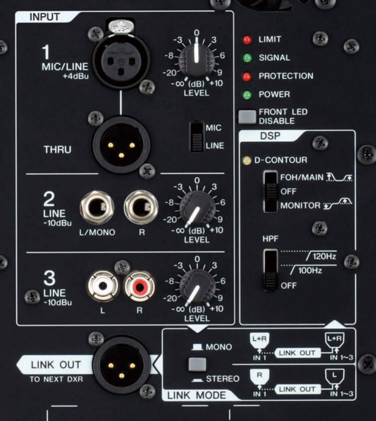 Yamaha DXR15 MKII Bundle