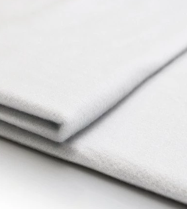 Molton Fabric (White, 1 x 3 mtr, 300 g)