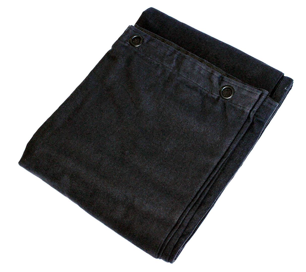 Molton Backdrop with eyelets (Black, Width x Height)