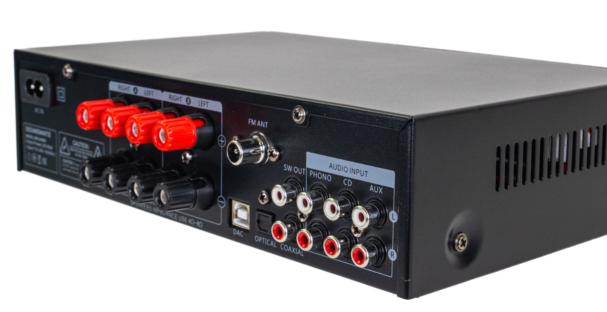 SoundMate Hi-Fi amplifier w. Bluetooth (2x50W)