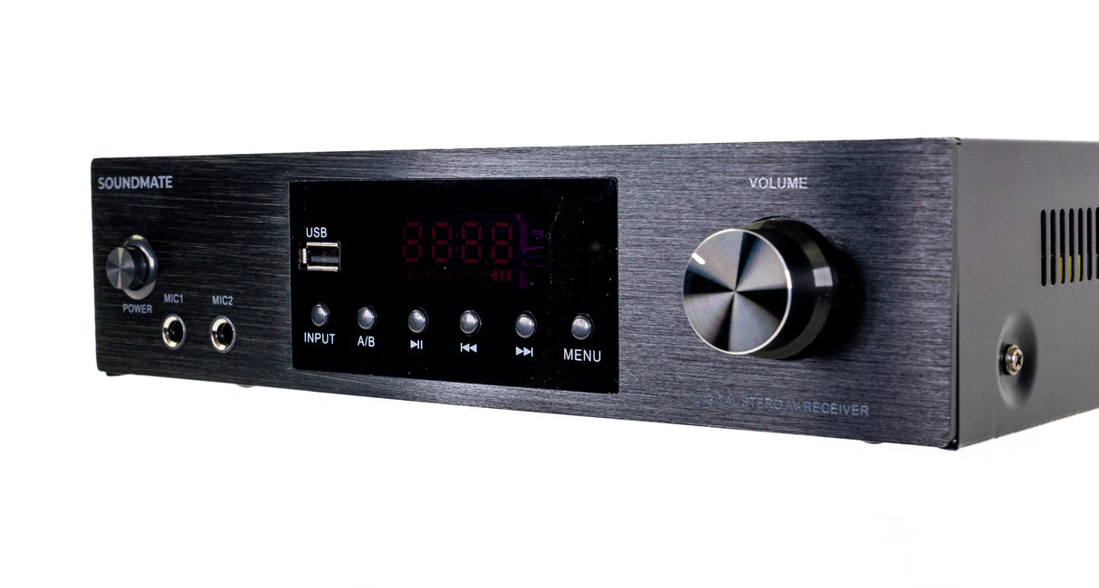 SoundMate Hi-Fi amplifier w. Bluetooth (2x50W)