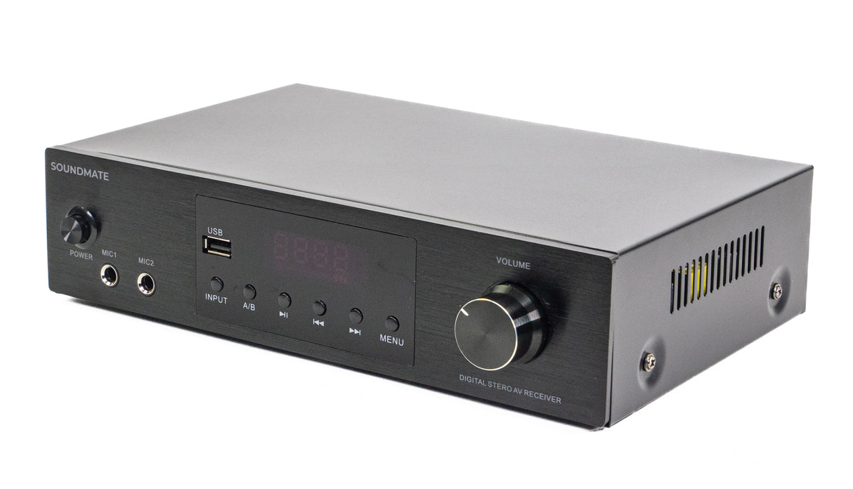 SoundMate Hi-Fi amplifier w. Bluetooth (2x50W)