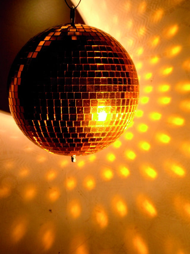 Disco Ball 15 cm. Gold