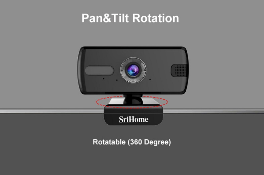 SriHome Full HD Webcam + Free Gift
