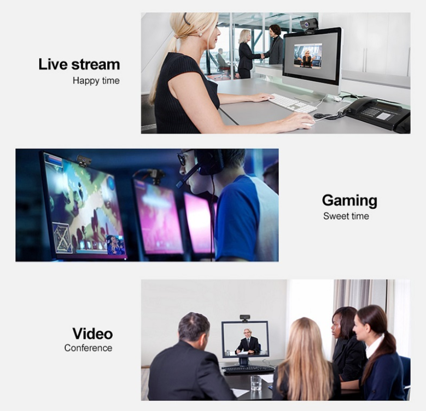 SriHome Full HD Webcam + Free Gift