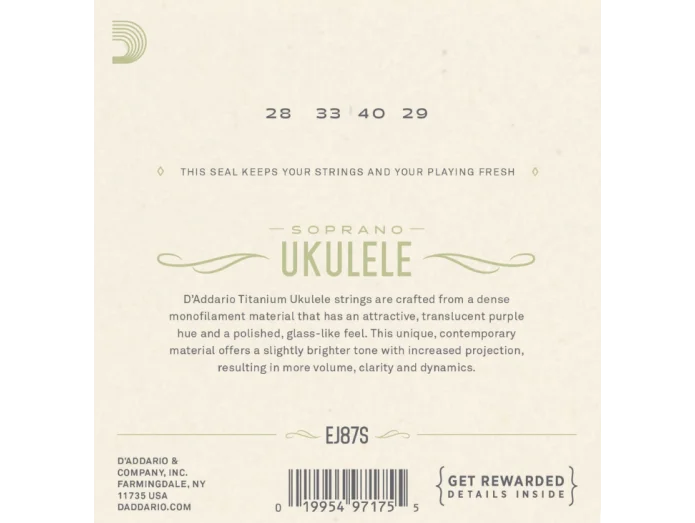 Reno RU150 Soprano Ukulele (White) Starter Kit