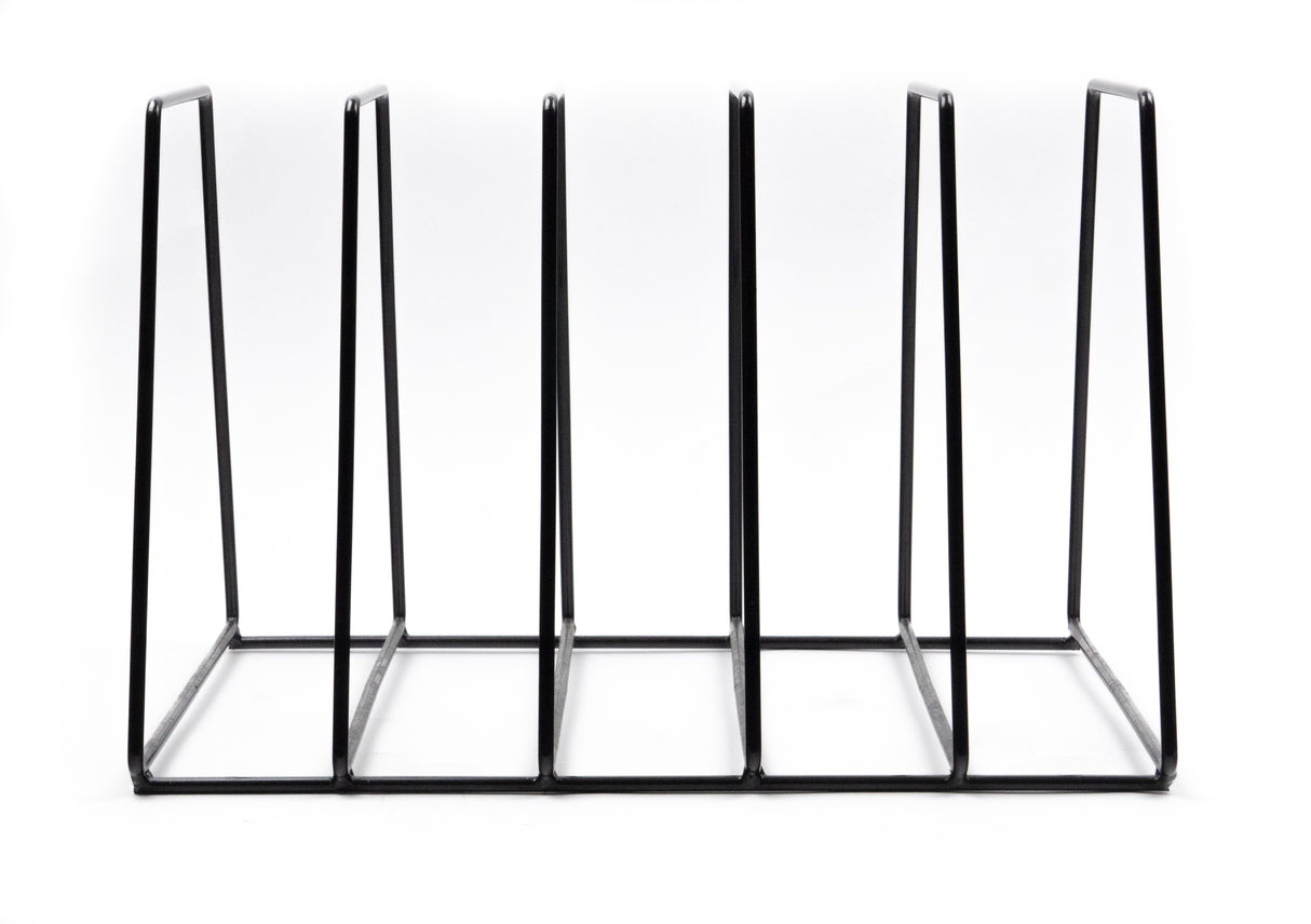 Studio 57 Vinyl record holder on stand (Black) 2 pcs