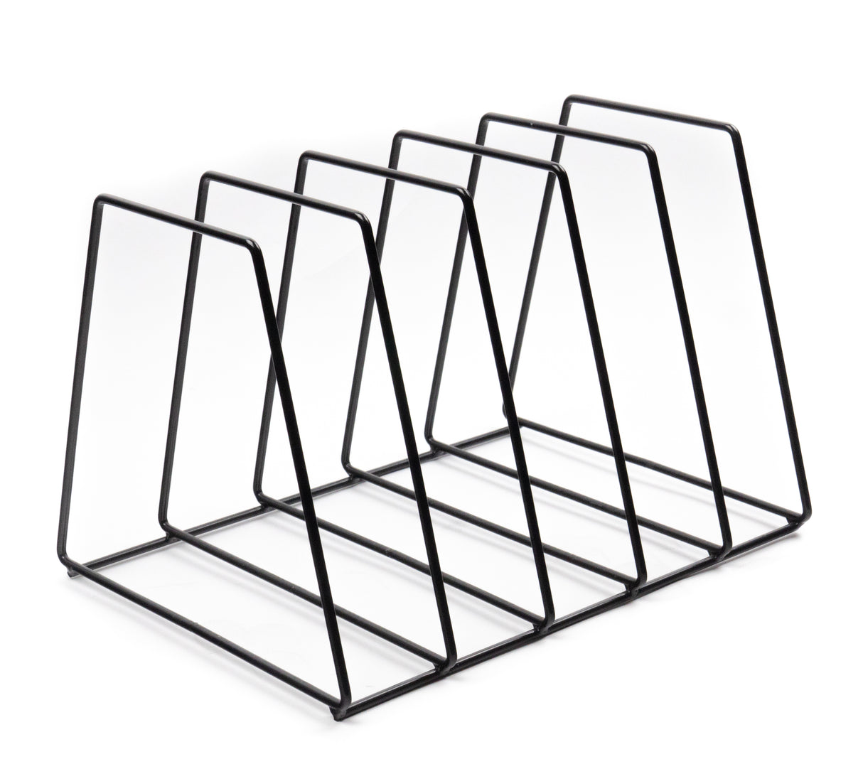 Studio 57 Vinyl record holder on stand (Black) 2 pcs