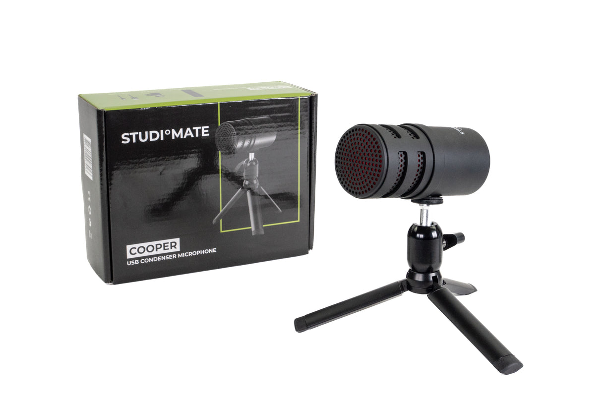 StudioMate SC180 USB Microphone with Light + Free Gift