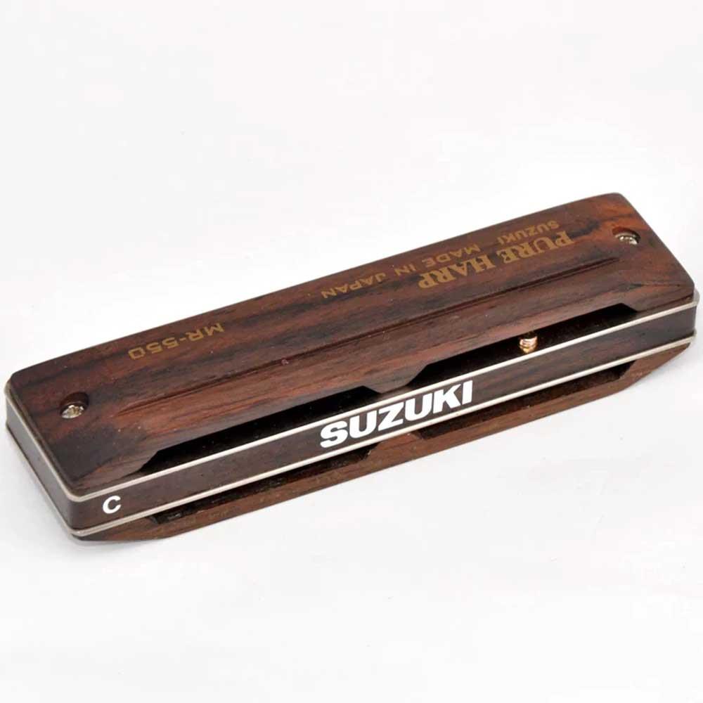 Suzuki MR-550 Pure Harp Harmonica - C