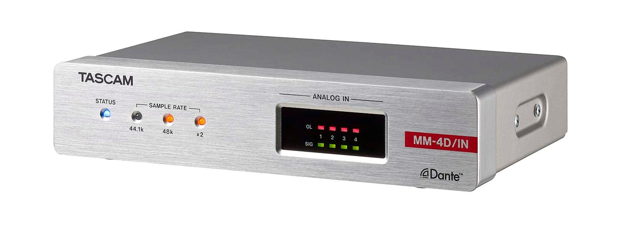 Tascam MM-2D Analog Dante converter 2in / 2 out, XLR