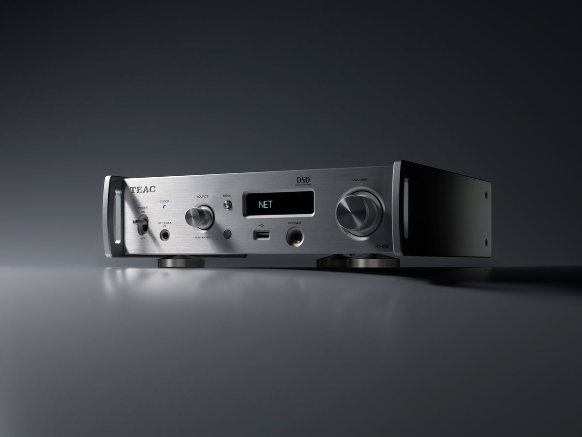 TEAC NT-505-X USB Network DAC Pre-amp (silver)