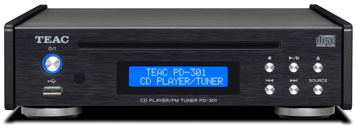 TEAC PD-301DAB-X/B, DAB+/FM and CD player, Black