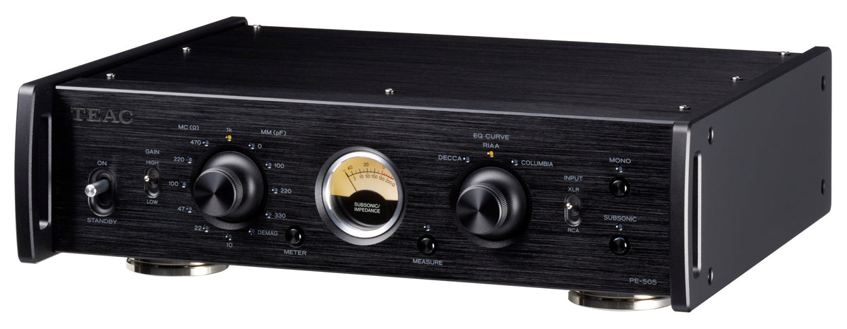 TEAC PE-505 Phono Pre-amplifier (Black)