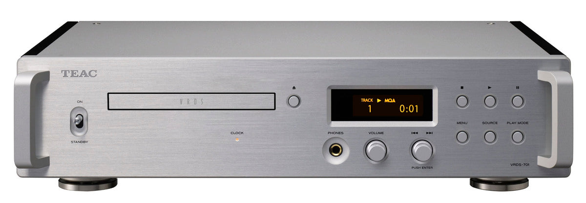 TEAC VRDS-701 CD Player (Silver)