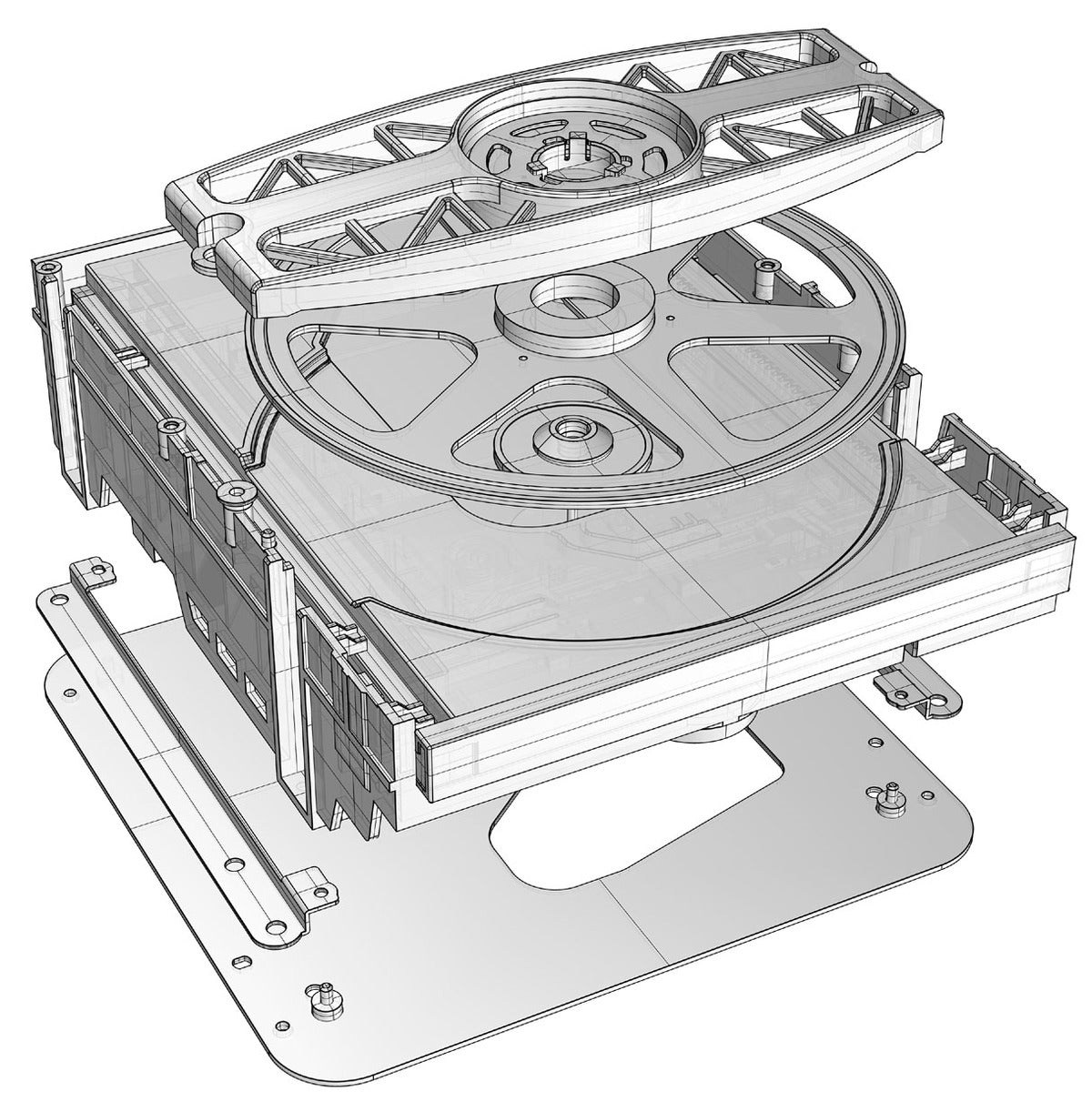TEAC VRDS-701 CD Player (Silver)