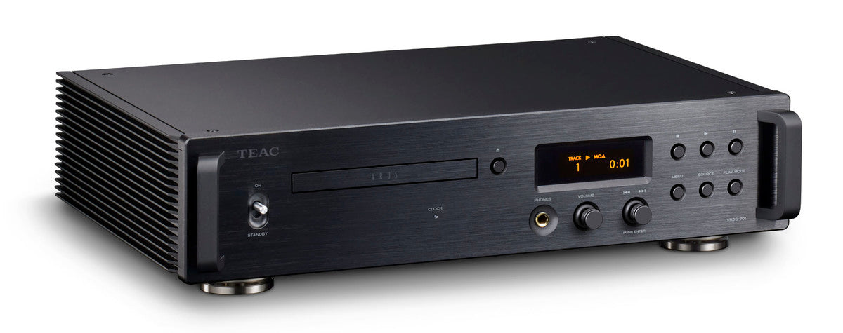 TEAC VRDS-701 CD Player (Black)