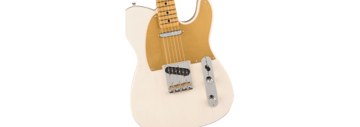 Fender JV Modified '50s Telecaster Electric Guitar (White Blonde )
