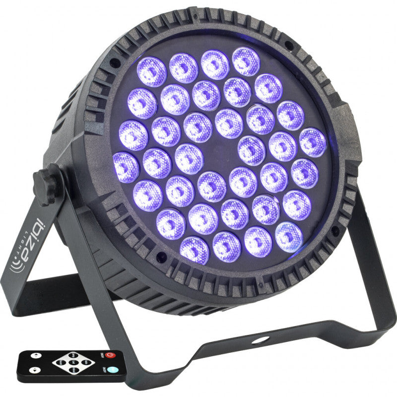 Ibiza Thinpar UV LED SPOT (36x3W)