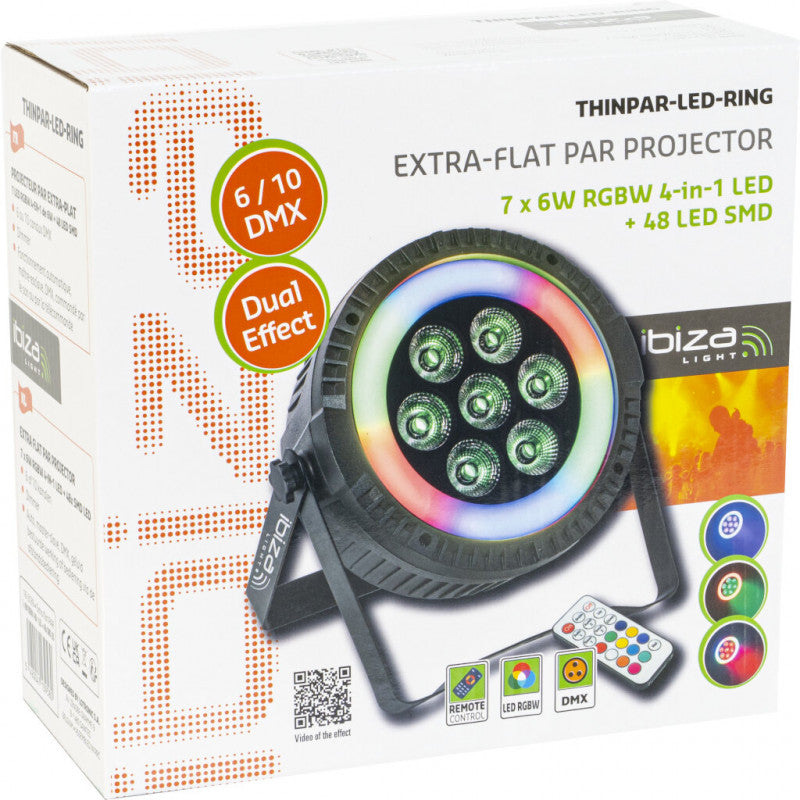 Ibiza ThinPar LED ring (7x6W)