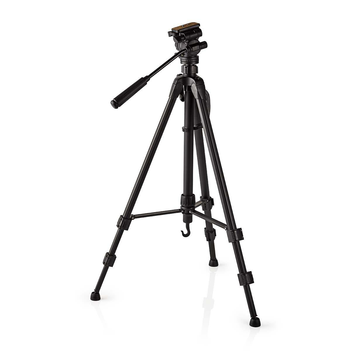 Tripod Pan & Tilt (Black, 165 cm)