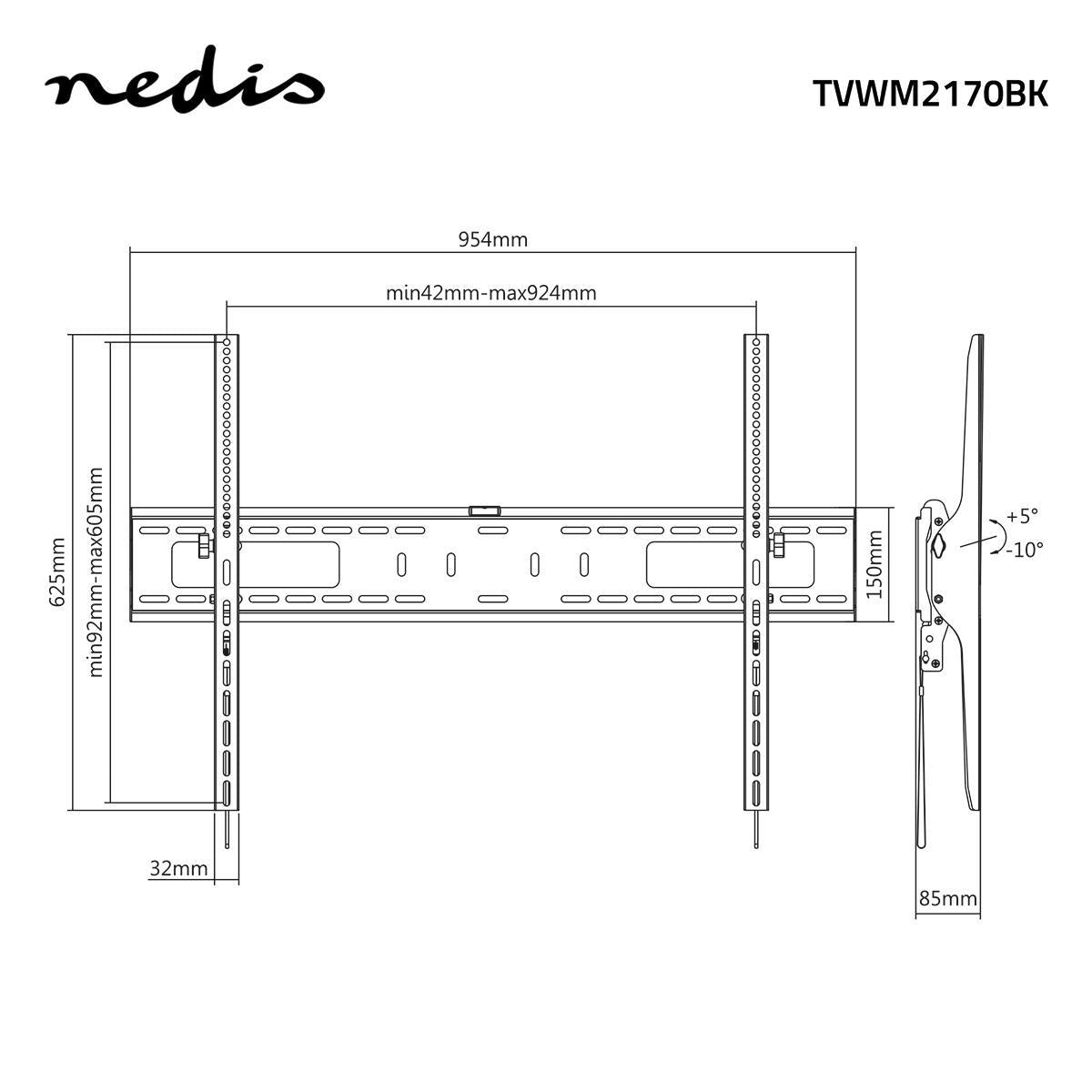TV Swell with tilt function (60-100")