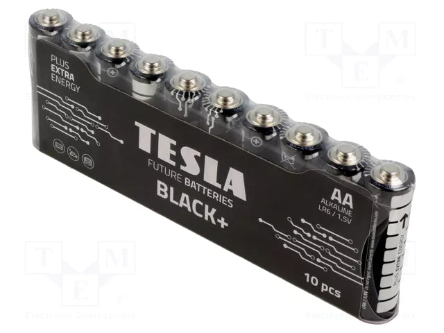 Tesla Black+ AA Batteries (10 pcs)