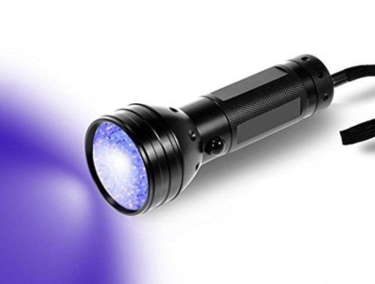 UV Flashlight with 51 LED diodes