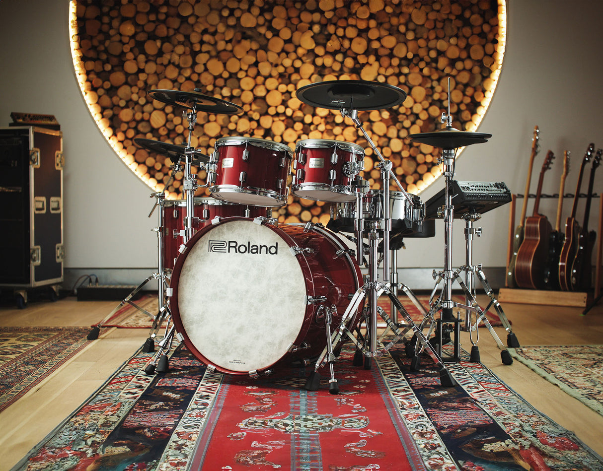 Roland VAD716 Akustiske Design V-Drums (Gloss Cherry)