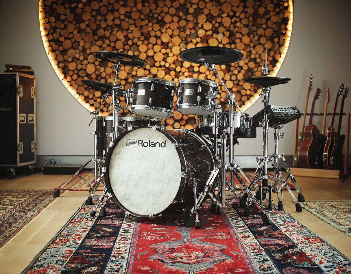 Roland VAD716 Akustiske Design V-Drums (Gloss Ebony)